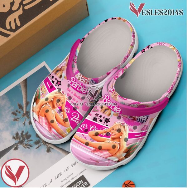 Barbie Movie Crocs Crocband Clogs Shoes Comfortable For Men Women and Kids Style 3 - Vesles2014S 2