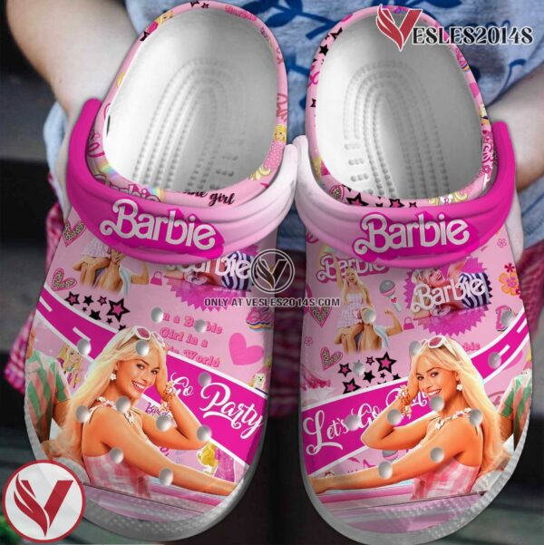 Barbie Movie Crocs Crocband Clogs Shoes Comfortable For Men Women and Kids Style 3 - Vesles2014S