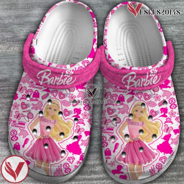 Barbie Movie Crocs Crocband Clogs Shoes Comfortable For Men Women and Kids Style 4 - Vesles2014S 2