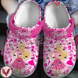 Barbie Movie Crocs Crocband Clogs Shoes Comfortable For Men Women and Kids Style 4 - Vesles2014S