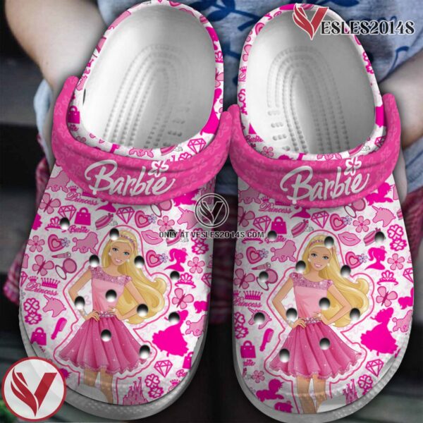 Barbie Movie Crocs Crocband Clogs Shoes Comfortable For Men Women and Kids Style 4 - Vesles2014S