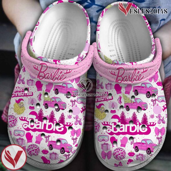 Barbie Movie Crocs Crocband Clogs Shoes Comfortable For Men Women and Kids Style 5 - Vesles2014S