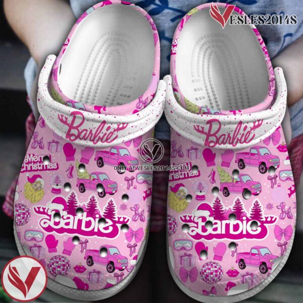 Barbie Movie Crocs Crocband Clogs Shoes Comfortable For Men Women and Kids Style 6 - Vesles2014S
