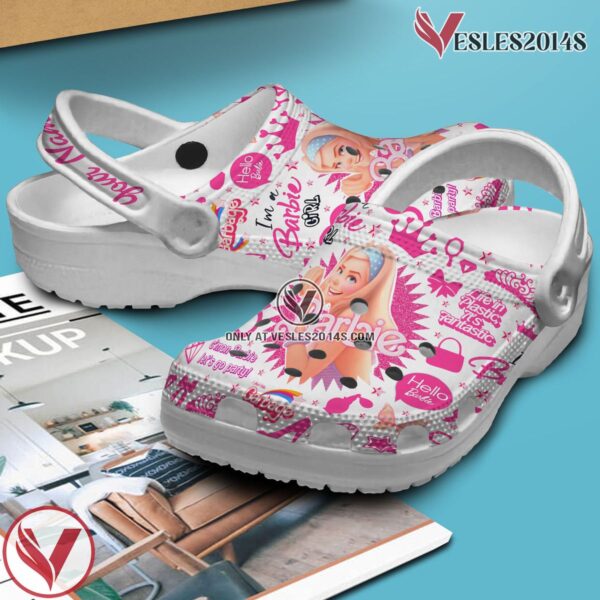 Barbie Personalized Movie Crocs Crocband Clogs Shoes Comfortable For Men Women and Kids - Vesles2014S 4