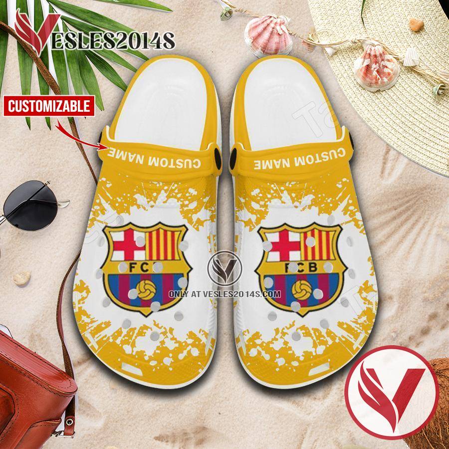 Barça Handball Club Crocs Clogs, Unique Footwear For Fans 1