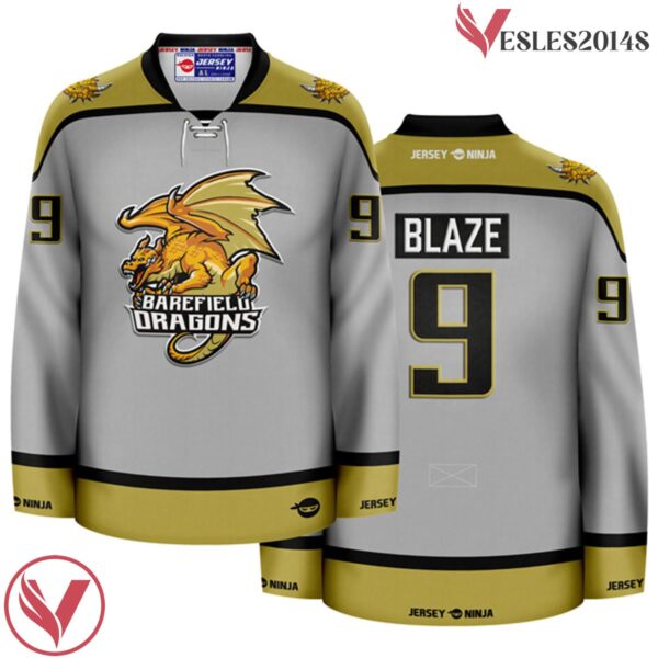 Barefield Dragons Mythical Hockey Jersey - Vesles2014S