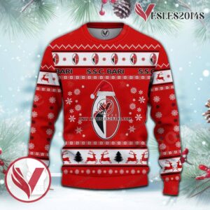 Bari 1908 Sport Ugly Christmas Sweater, Unique Gifts For Fans - Vesles2014aS 2
