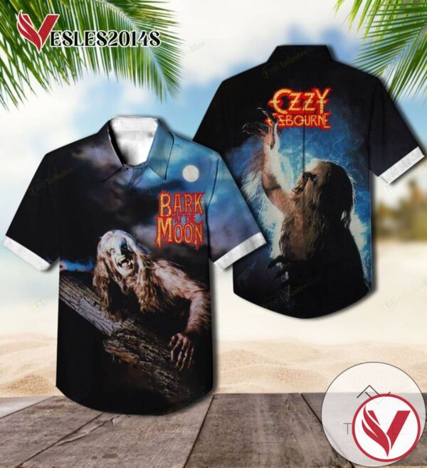 Bark At The Moon Studio Album By Ozzy Osbourne Hawaiian Shirt, Best Gift For Music Lovers Vesles2014S