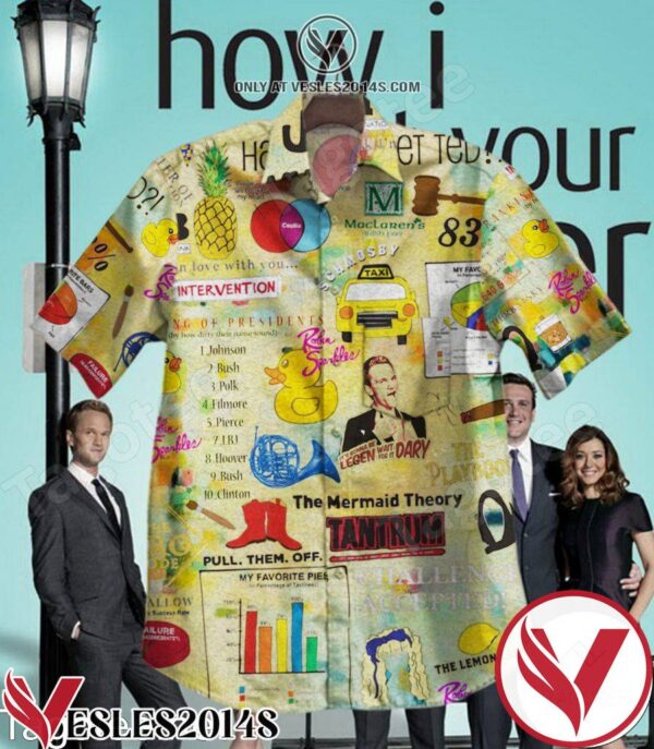 Barney Stinson How I Met Your Mother Movie Hawaiian Shirt, Unique Gifts For Friends - Vesles2014S 1