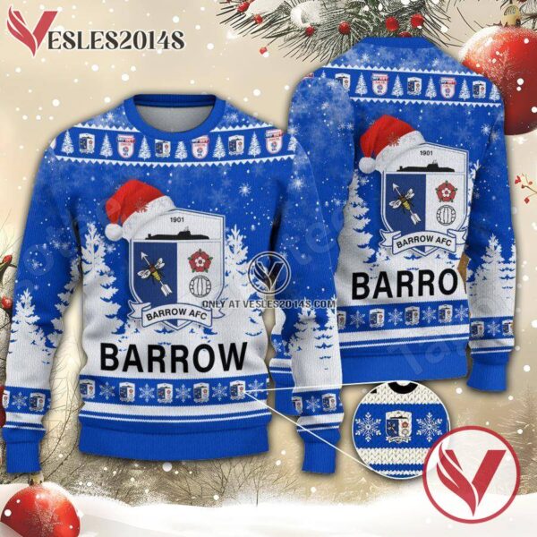 Barrow AFC Sport Ugly Christmas Sweater, Unique Gifts For Fans - Vesles2014aS 1