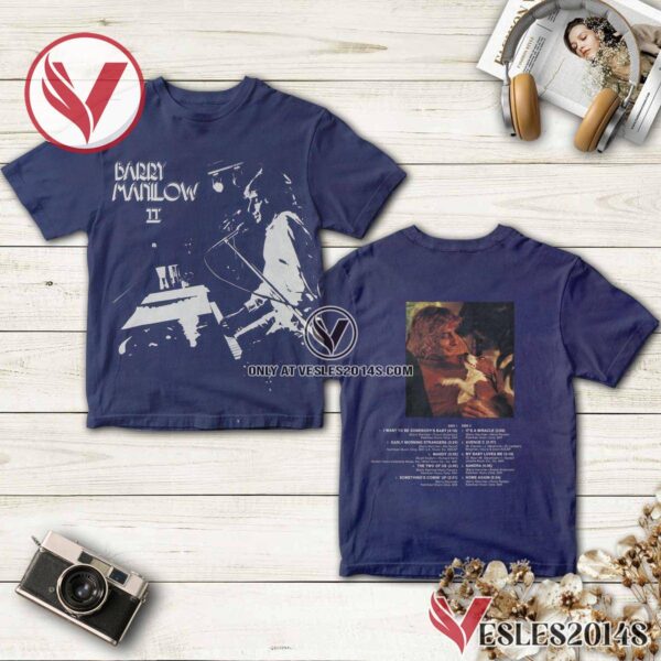 Barry Manilow II Album Cover Shirt, Unique Gifts For Music Lovers - Vesles2014S