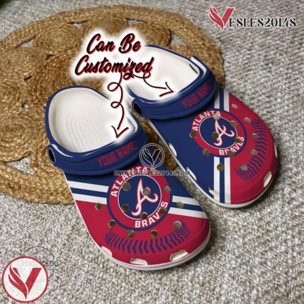 Baseball ABraves Personalized Baseball Logo Team Clog Shoes, Unique Gift From  Vesles2014S