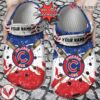 Baseball CCubs Personalized Watercolor New Clog Shoes, Unique Gift From  Vesles2014S