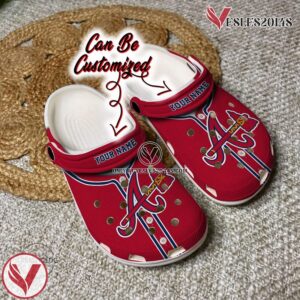 Baseball Personalized ABraves Baseball Jersey Style Clog Shoes, Unique Gift From  Vesles2014S