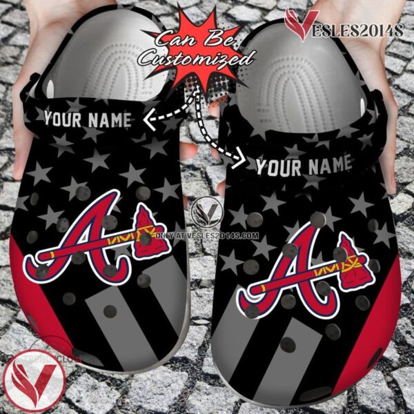 Baseball Personalized ABraves Star Flag Clog Shoes, Unique Gift From  Vesles2014S