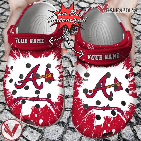 Baseball Personalized ABraves Team Clog Shoes, Unique Gift From  Vesles2014S