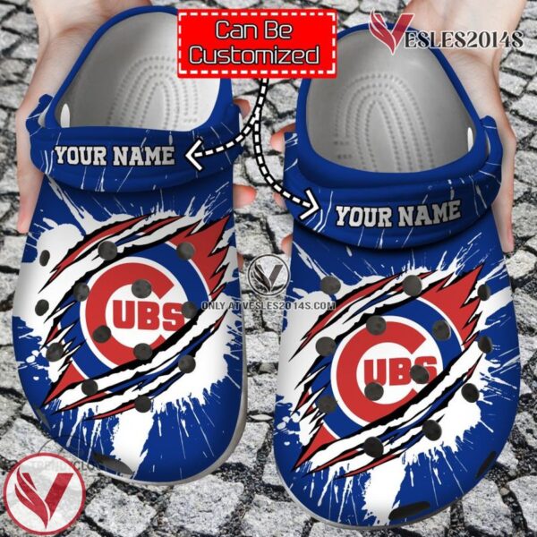 Baseball Personalized CCubs Ripped Claw Clog Shoes, Unique Gift From  Vesles2014S
