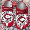 Baseball Personalized CReds Ripped Claw Clog Shoes, Unique Gift From  Vesles2014S