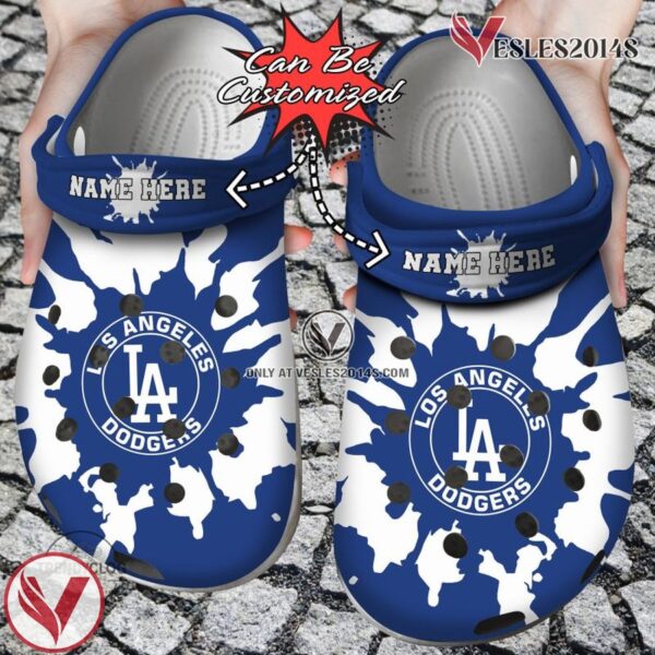 Baseball Personalized Dodgers Color Clog Shoes, Unique Gift From  Vesles2014S