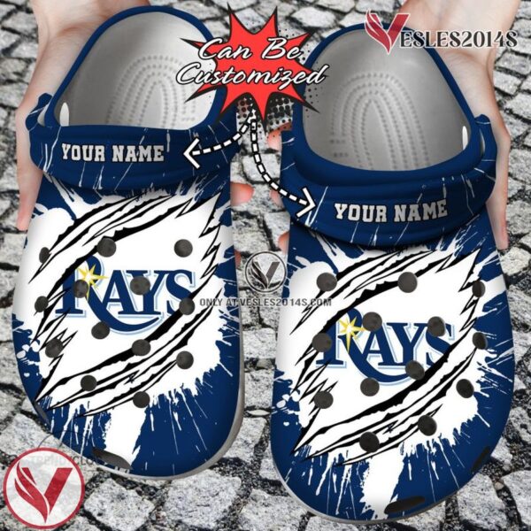 Baseball Personalized TB Rays Ripped Claw Clog Shoes, Unique Gift From  Vesles2014S