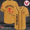 Basic Fireball Whiskey Baseball Jersey, Perfect Gifts For Fans - Vesles2014S