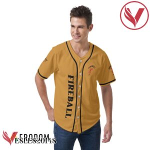 Basic Fireball Whiskey Baseball Jersey, Perfect Gifts For Fans - Vesles2014S 2