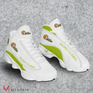 Basket Flames Logo Air Jordan 13 Shoes, Best Sneaker Gifts For Fans - Vesles2014s