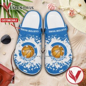 Basketbal Olomouc Logo Crocs Clogs, Unique Footwear For Fans 1