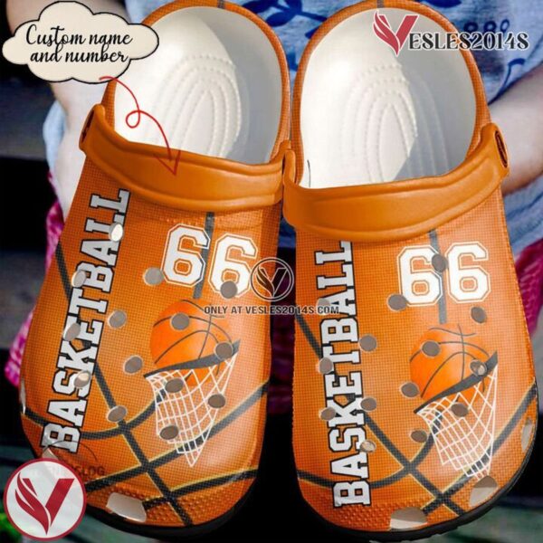 Basketball Basketball Personalized Love Mix Color Clog Shoes, Unique Gift From  Vesles2014S
