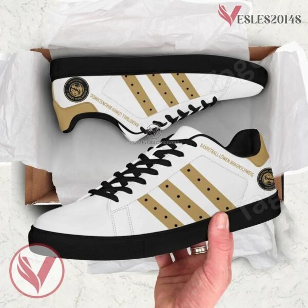 Basketball Lowen Braunschweig Stan Smith Shoes, Unique Sneaker For Fans - Vesles2014s 1