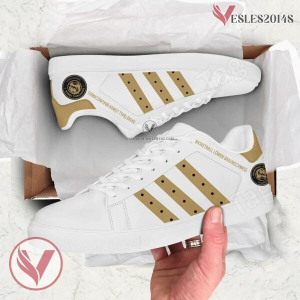 Basketball Lowen Braunschweig Stan Smith Shoes, Unique Sneaker For Fans - Vesles2014s