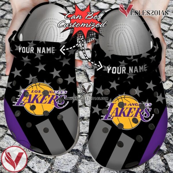 Basketball Personalized Los Angeles Flag Clog Shoes, Unique Gift From  Vesles2014S