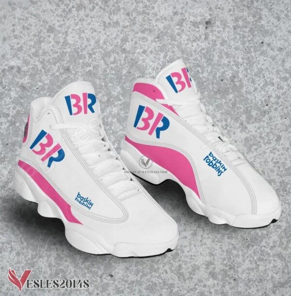 Baskin Robbins Logo Air Jordan 13 Shoes, Best Sneaker Gifts For Fans - Vesles2014s