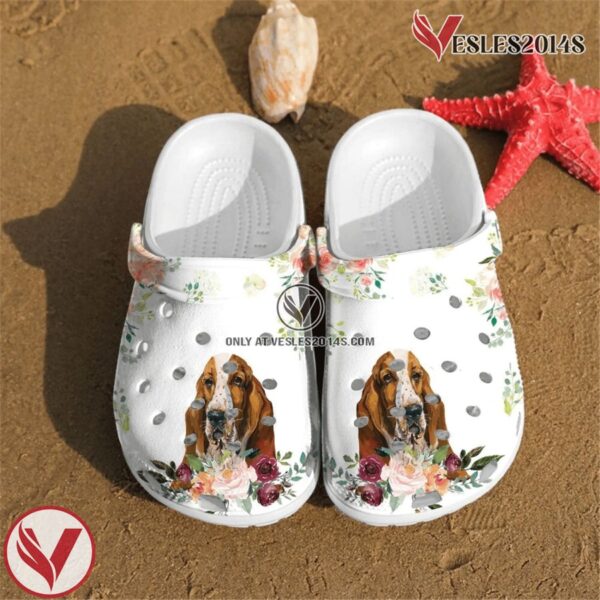Basset shoes Crocs Crocband Clogs Shoes For Men Women, Unique Gift From  Vesles2014S