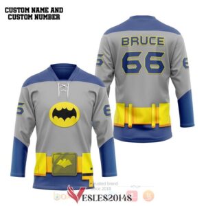 Bat Custom Hockey Jersey, Trending Gifts For Fans - Vesles2014s 2
