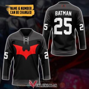 Batman Beyond Personalized Hockey Jersey, Trending Gifts For Fans - Vesles2014s 2