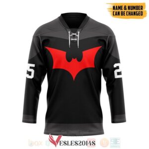 Batman Beyond Personalized Hockey Jersey, Trending Gifts For Fans - Vesles2014s