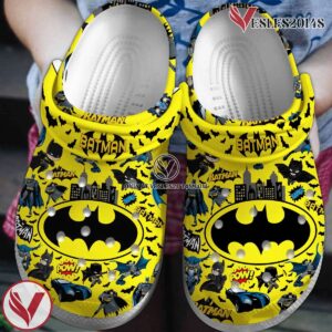 Batman Pow Movie Crocs Crocband Clogs Shoes Comfortable For Men Women and Kids - Vesles2014S