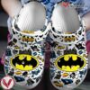 Batman Pow Movie  WhiteCrocs Crocband Clogs Shoes Comfortable For Men Women and Kids - Vesles2014S