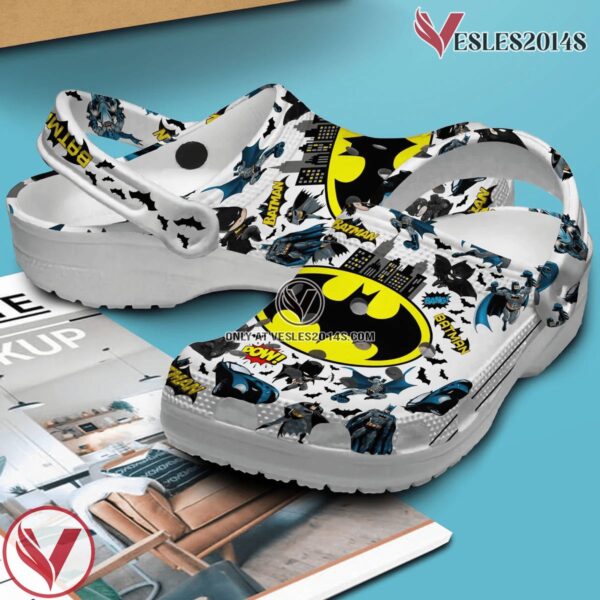 Batman Pow Movie  WhiteCrocs Crocband Clogs Shoes Comfortable For Men Women and Kids - Vesles2014S 3