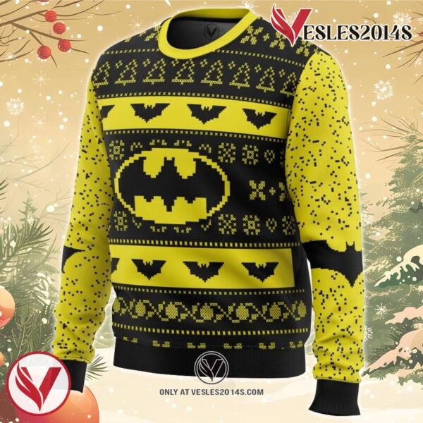Batman Ugly Christmas Sweater, Unique Christmas Gift For Fans - Vesles2014S 1
