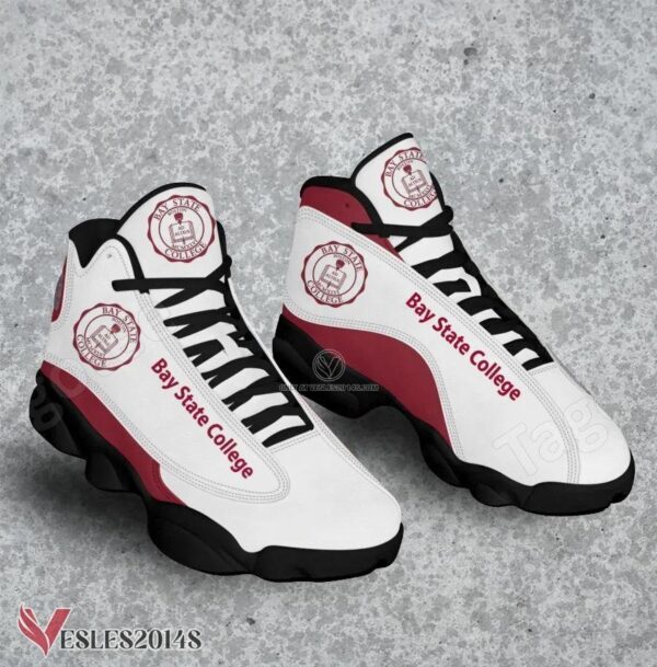 Bay State College Logo Air Jordan 13 Shoes, Best Sneaker Gifts For Fans - Vesles2014s 1