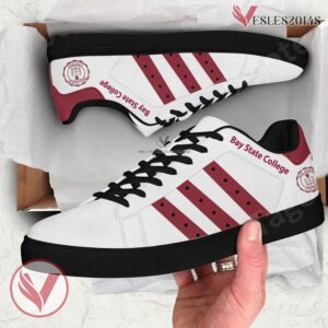 Bay State College Logo Stan Smith Shoes For Men And Womens - Vesles2014s 1