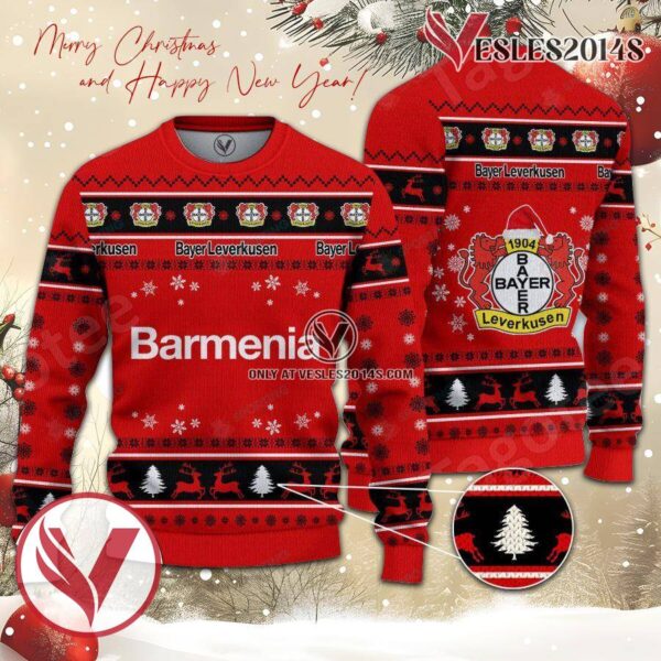 Bayer 04 Leverkusen Sport Ugly Christmas Sweater, Unique Gifts For Fans - Vesles2014aS 1