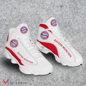 Bayern München Logo Air Jordan 13 Shoes, Best Sneaker Gifts For Fans - Vesles2014s
