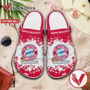 Bayern Munich Logo Crocs Clogs, Unique Footwear For Fans 1