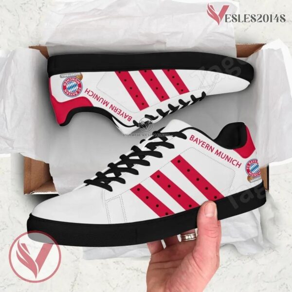 Bayern Munich Stan Smith Shoes, Unique Sneaker For Fans - Vesles2014s 1