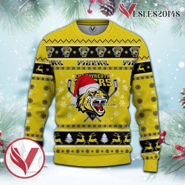 Bayreuth Tigers Sport Ugly Christmas Sweater, Unique Gifts For Fans - Vesles2014aS 2