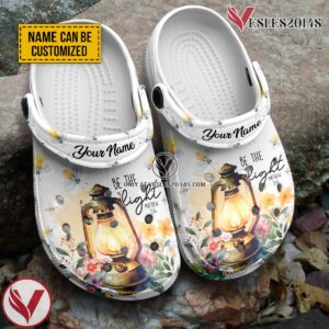 Be The Light Customized Crocs Crocband Clogs Shoes Comfortable For Men Women and Kids Gift For Jesus Lovers, Unique Gift From  Vesles2014S 4