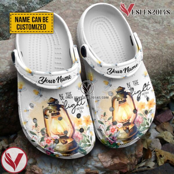 Be The Light Customized Crocs Crocband Clogs Shoes Comfortable For Men Women and Kids Gift For Jesus Lovers, Unique Gift From  Vesles2014S 4
